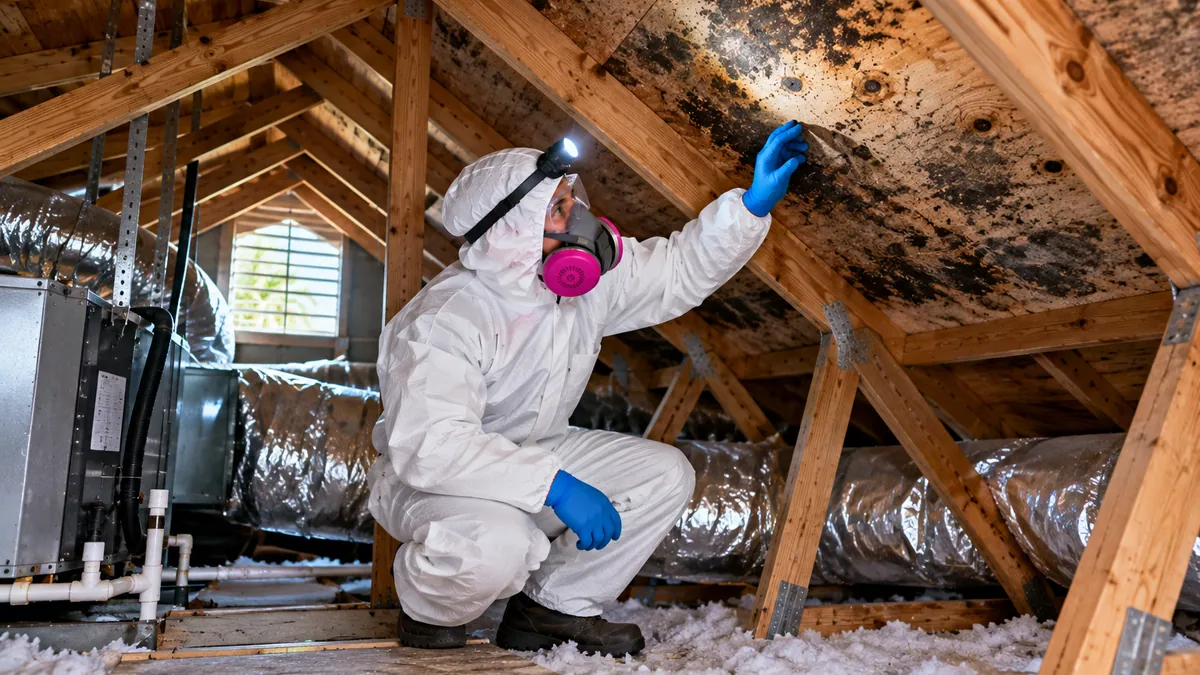 Attic Mold Removal in Briny Breezes