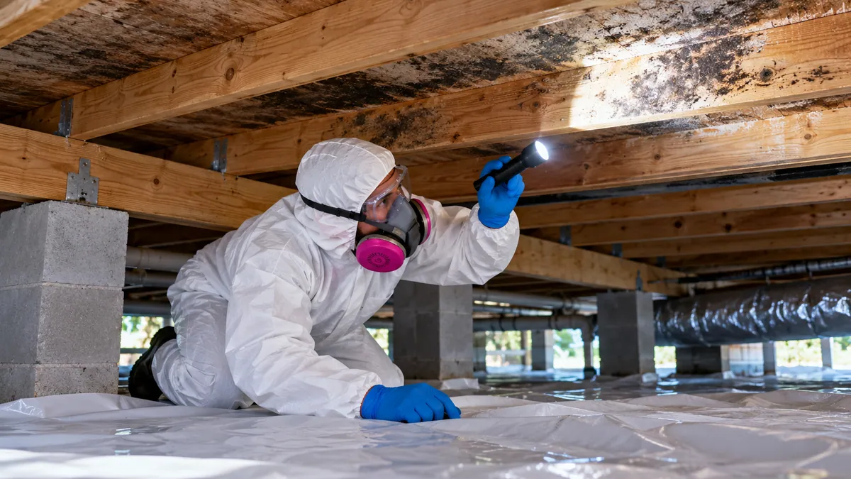 Crawl Space Mold Removal in Briny Breezes