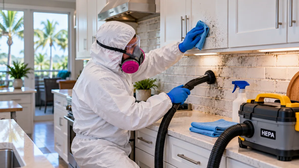 Demo-Free Mold Removal in Briny Breezes